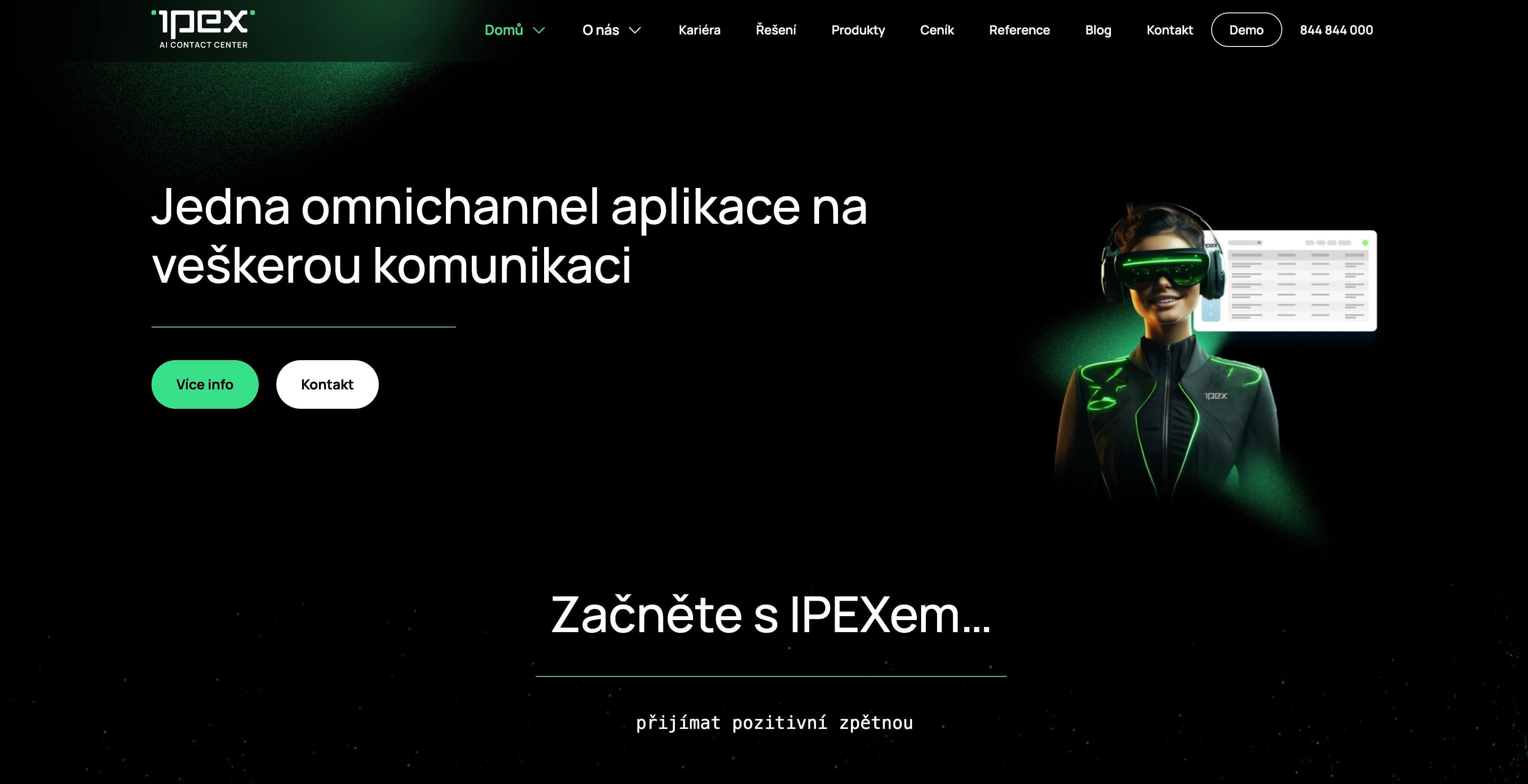 IPEX: Omni-channel komunikační platforma pro telekomunikace